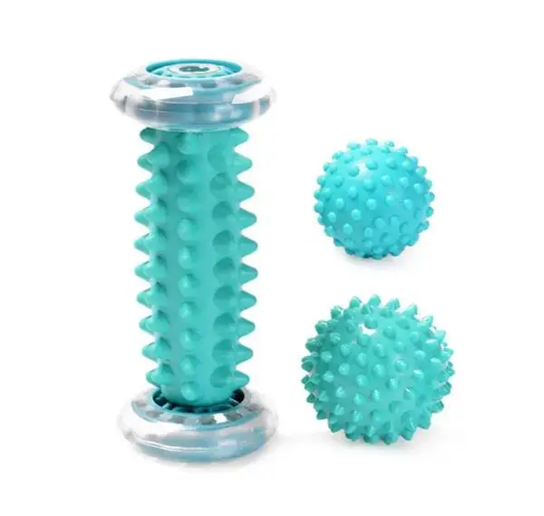 Multi-Color TPR PVC Sports Style Massager Foot Massage Roller for Hand Body Leg Arm Waist