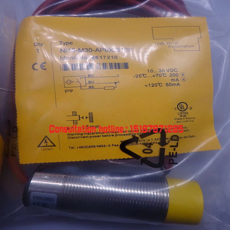 Existing Goods Proximity Switch Sensor Ni15g30ap6xb1141 Quality