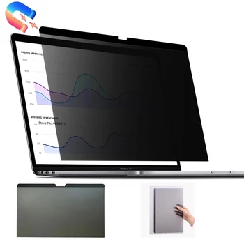 Popular New Product Magnetic Removable Laptop Screen Protector Privacy Filter 12/13.3/15/16 Inches For Macbook Pro