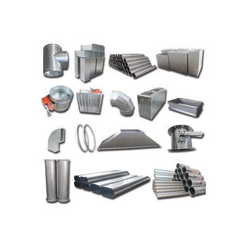 Customized Galvanized Tinplate Stainless Steel 40 90 Degrees Rectangular Elbow Welded Square Duct Pipe Accessories HVAC Systems