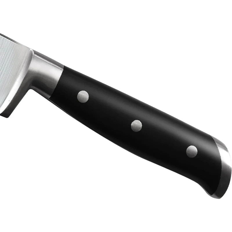 Kitchen Chef Knife 8 Inches Cooking Knife Kitchen Knife with Sheath Carbon Stainless Steel Kitchen Cutting Foods Black 1000pcs