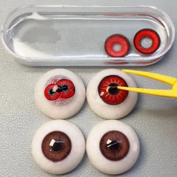 Lalens Wholesale Crazy Contact Lenses Prescription Eye Makeup for Cosmetic Eye Pupil Half Yearly Use Power -1.00 to -8.00