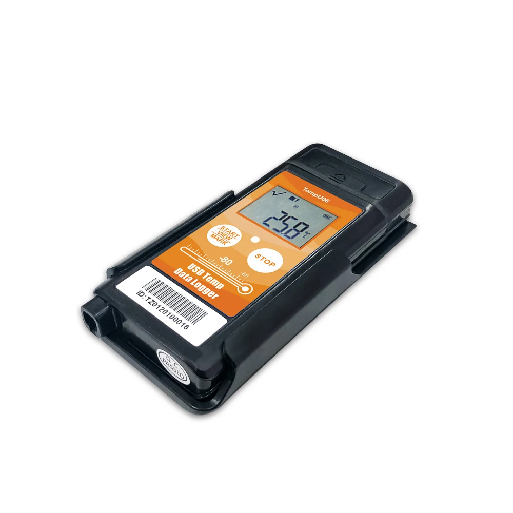 Tzone TempU06 Dry Ice Temperature Data Logger  with NIST Traceable Calibration Certification