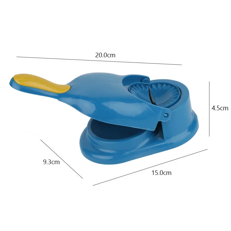 Manual DIY Baking Pastry 2 in 1 New Dumpling Maker Machine Press Dumpling Skin Wrapper Mould for Empanadas