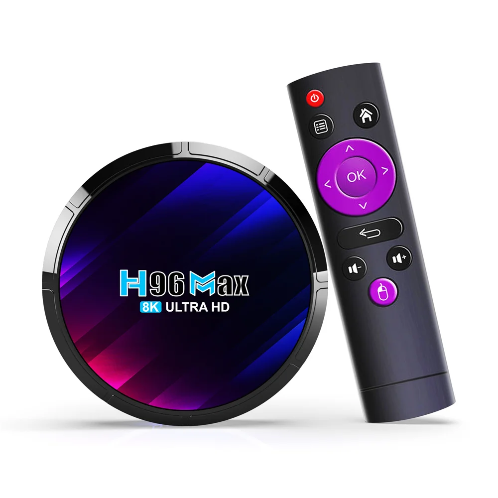 Custom UI H96 Max RK3528 Set Top Box 4GB 64GB WiFi 6 3D Screen Cast 8K Decoding 4K Smart IPTV OTT Android 13 TV Box