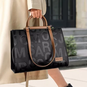 KALANTA 2026 Luxury PU Tote Handbag for Ladies Crossbody Shoulder Bag with Pearl Decoration Large Capacity Fashionable