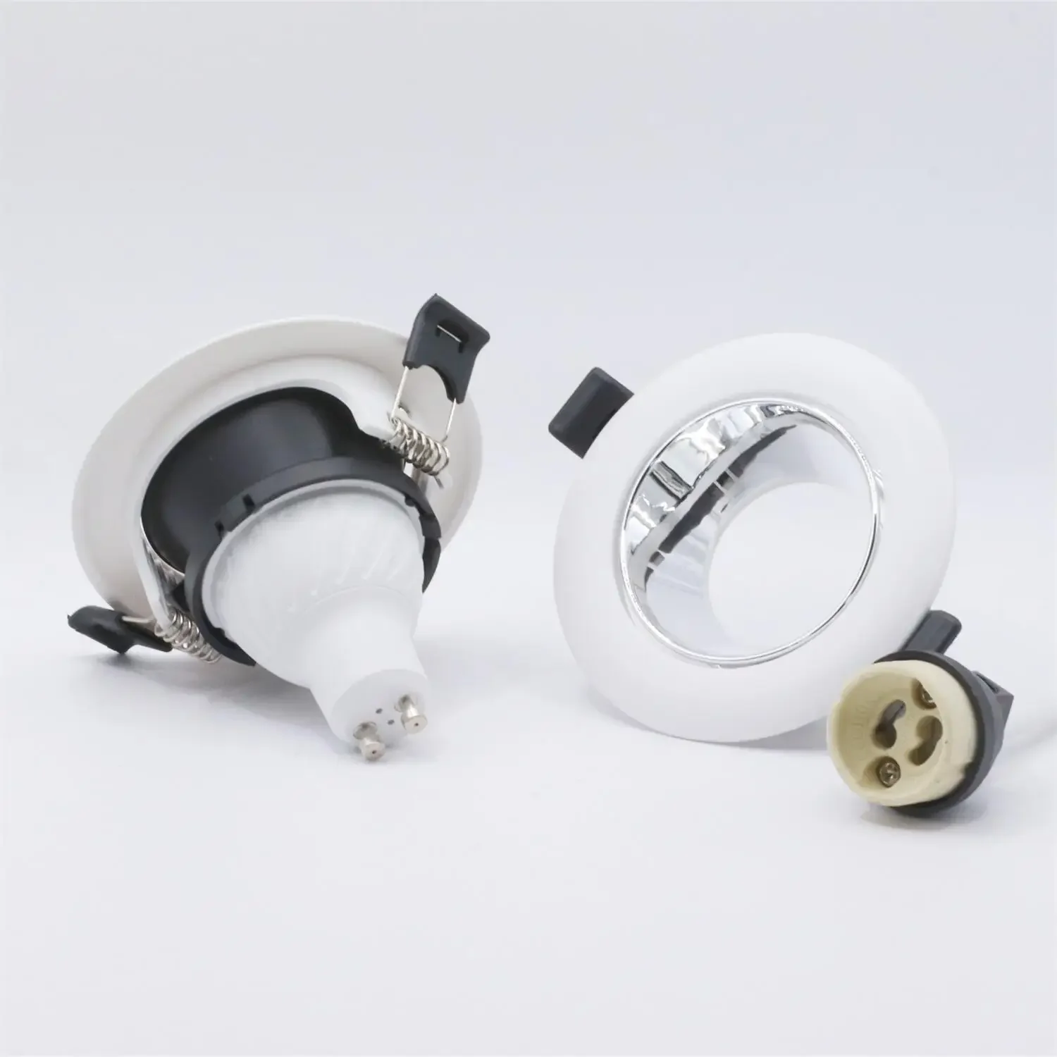 Led Halogen Square Trumpet Recessed Mr16 Gu10 Spotlight Ceiling Light ...