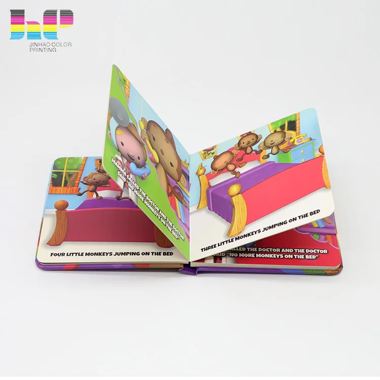 Children Board Book for Kids Learn Word Book Printing Services