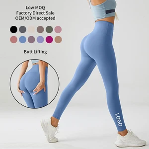 Hot Sale Woman Scrunch Booty Custom Yoga Pants Push up Sportswear Fitness Tight Workout Leggings