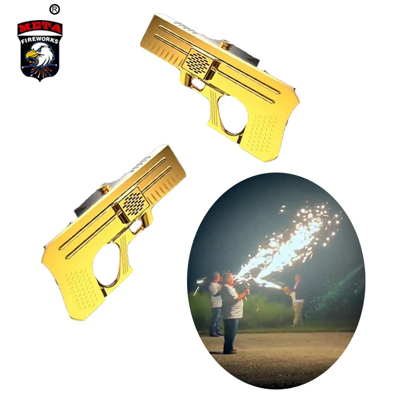 Pistola Ad Acqua Per Fuochi D'artificio, Firework Water Gun, Pistola Ad Acqua Con Fuochi D'artificio Romantici, Pistola ad Acqua D'artificio Estraibile ad Alta Pressione, Giochi Acqua per Bambini