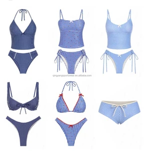 2026 New Sexy Low Waist Bikini Set Beachwear Bathing Suits  Summer Customized Swimsuit