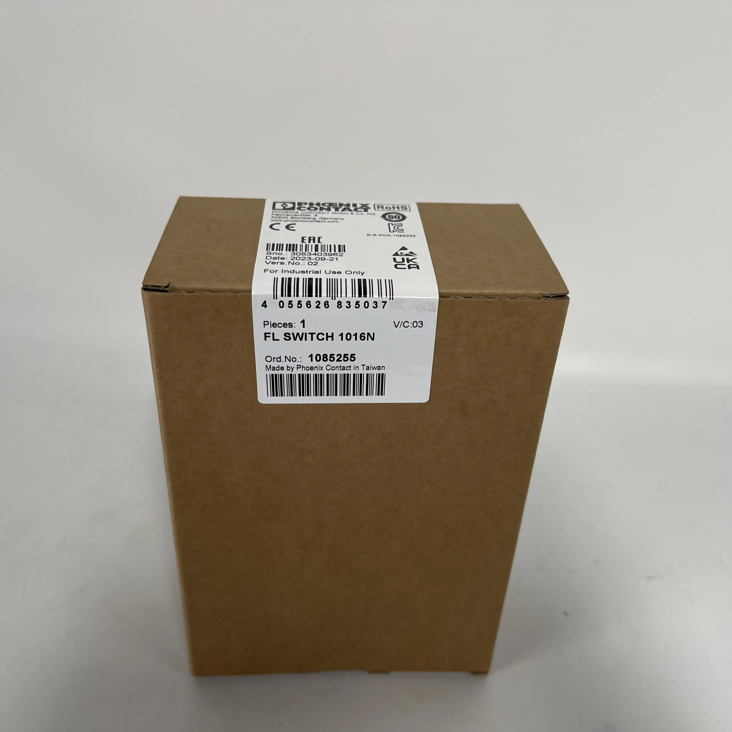 Phoenix Contact Industrial Ethernet Switch FL SWITCH 1016N 1085255 Phoenix Contact Industrial Ethernet Switch FL SWITCH 1016N 1085255