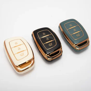 High Quality 2022 Luxury TPU Smart Car Key Cover For Hyundai Elantra