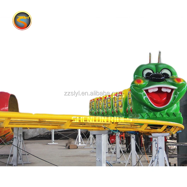 Cheap Price Popular Track Train Amusement Park Ride Mini Roller coaster Ride for Sale