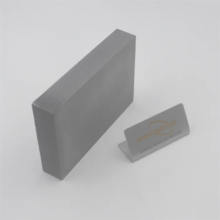 Heat Resistant Silicon Carbide Refractory Plates SSIC/RBSIC/SIC Plate/Block