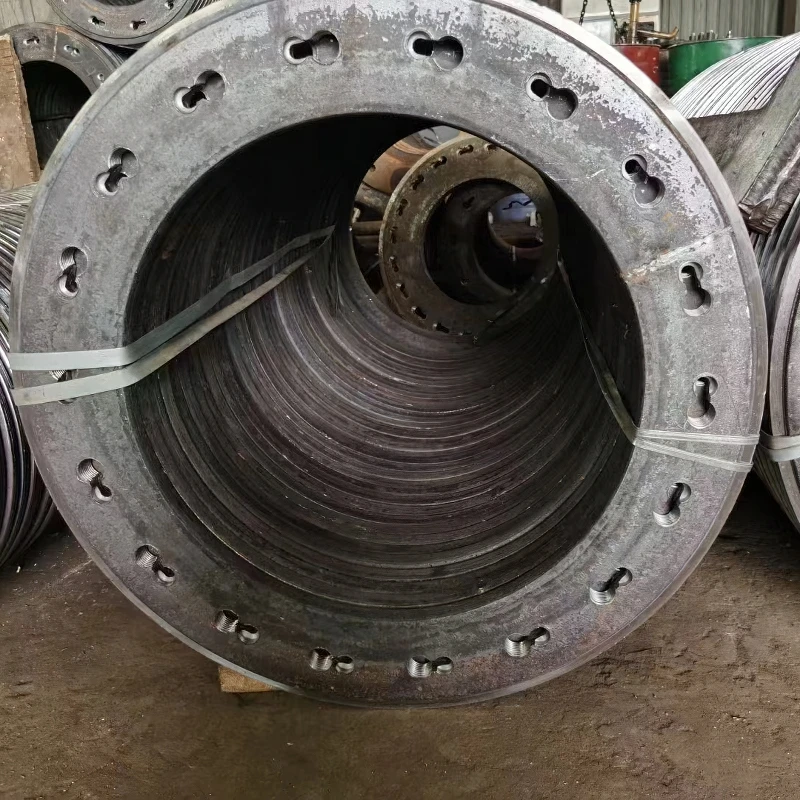 Thailand carbon steel round flange end plate for spun pipe pile