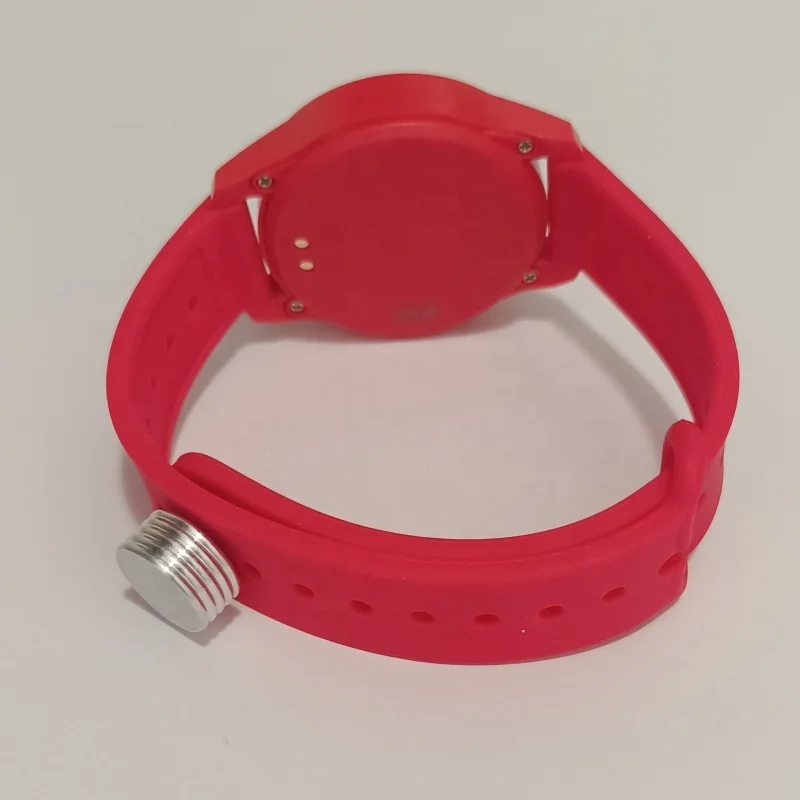 Vibrating Wrist Band Waterproof Charging Hours Timer Bracelet Swimming Pool Time Management Led Wristbands Timer for Amusement