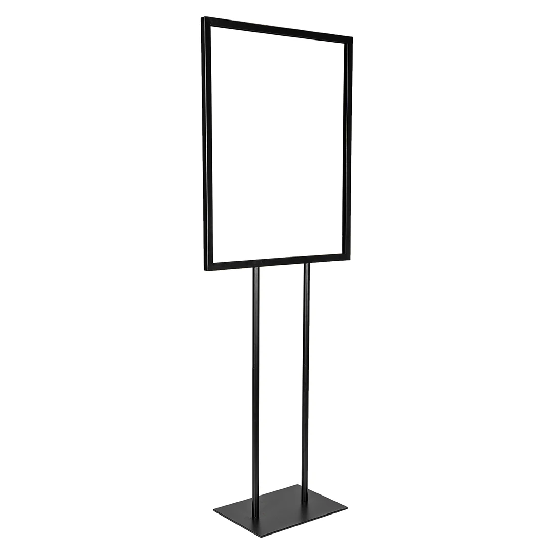 Retail Display Vertical Billboard Sign Holder Stand Poster Frame