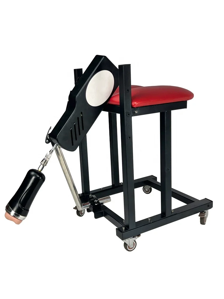 Multi-functional BDSM Furniture Sex Stool Slave Bondage Sex Chair with Sex Dildo Machine Masturbation for Men Women