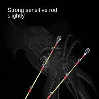 CHEERY ML Squid Rod Fishing Cuttlefish Squid Carbon Rod Slightly High Carbon Light Boat Fishing Rod 2 Sections Hard Cross – Hard Lure – view 5