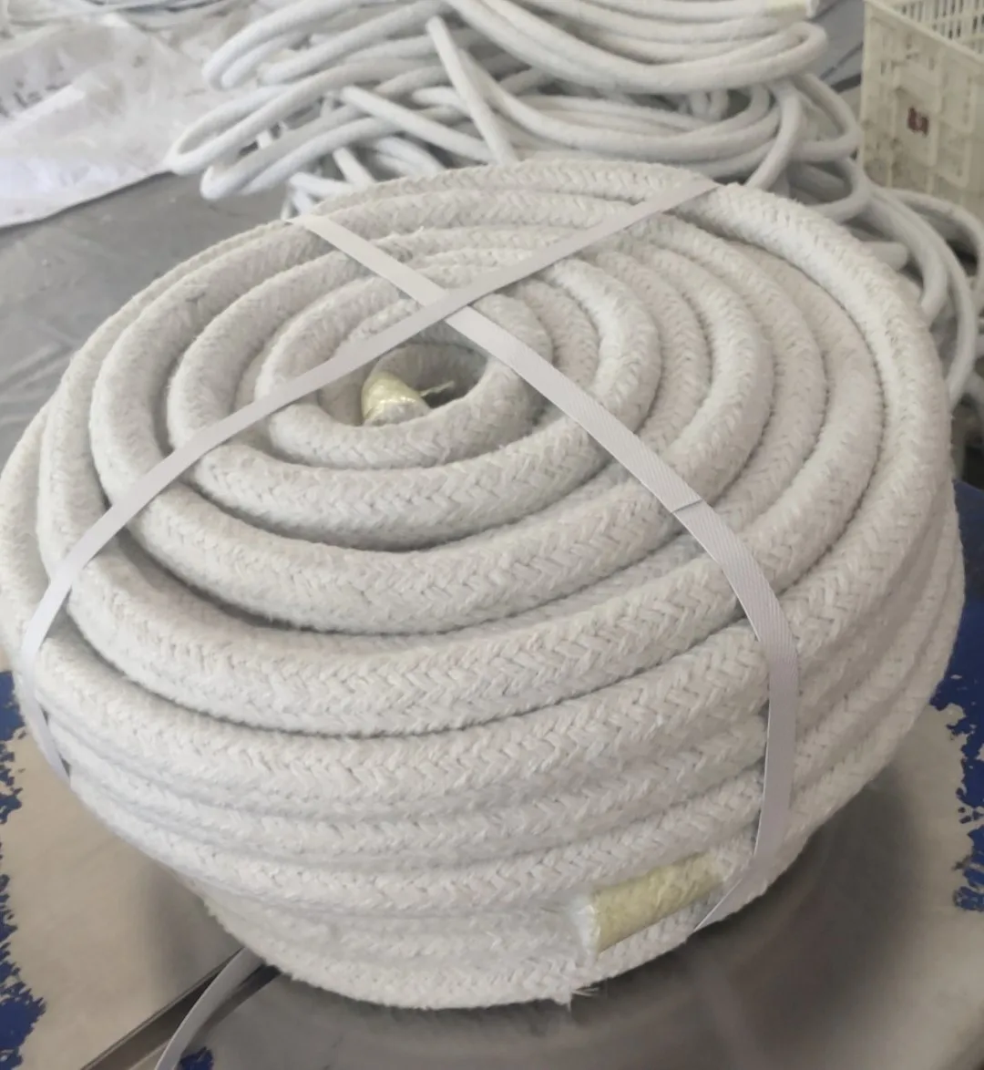Thermal Rope Refractory Ceramic Fiber Square Braided Rope for Heat Insulation