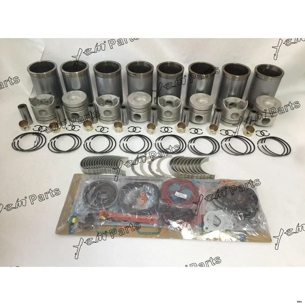 High Quality Manufactory Diesel Engine RD8 Rebuild Kit With Head Gasket Set Piston Ring Liner Main Rod Bearings Set for Nissan