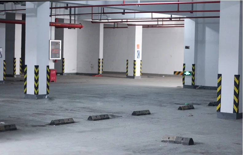 Best Price 100% Recycled Rubber 1000*180*150Mm Car Wheel Stopper Premium Parking Curbs details