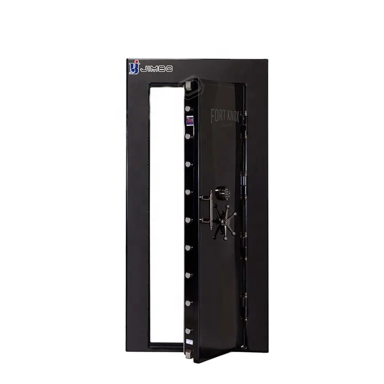 JIMBO Customized Strong Room Iron Doors Chinese Supplier Certified Metal Safe Deposit Box Bank Security Vault Door