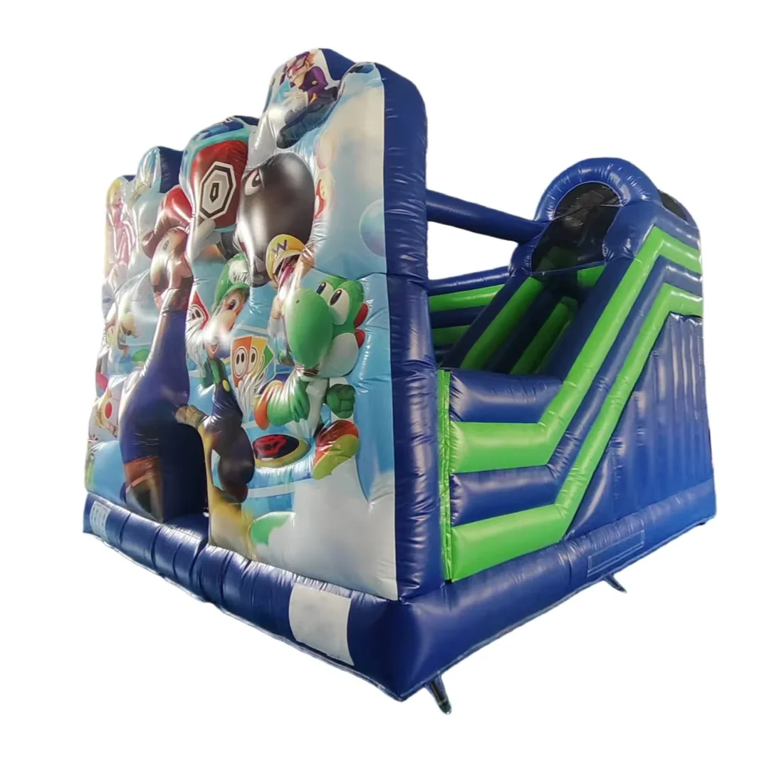 Commercial Grade Inflatable Bouncer with 3 Years Warranty Quadruple Stitching and Custom Logo Printed