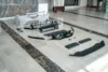 Conjunto de parrilla del parachoques delantero - sin pintar