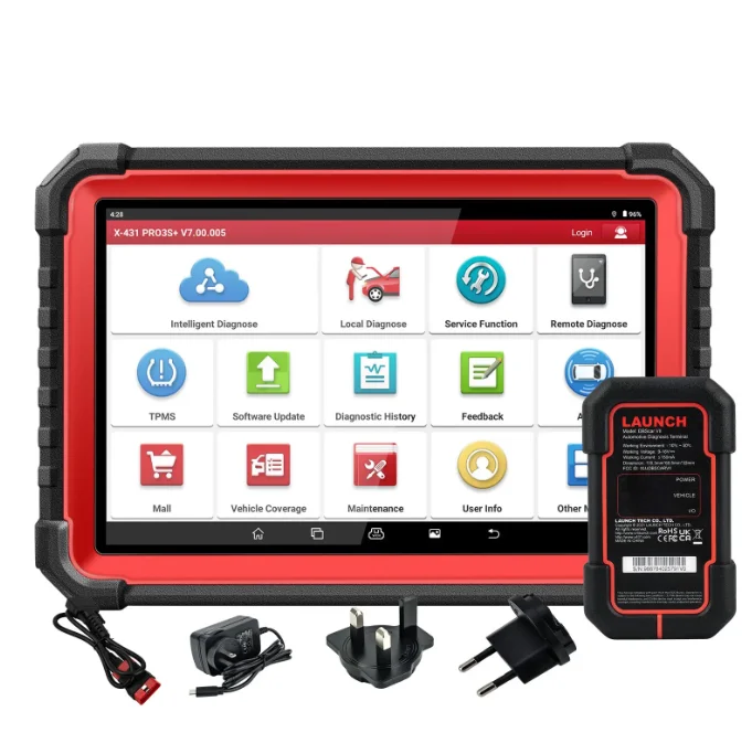 2024 Launch X431 Pro3S+ V5.0 12V 24V Obd2 Full System Bi-directional Diagnostic Tool Escaner Automotive Scanner for All Cars