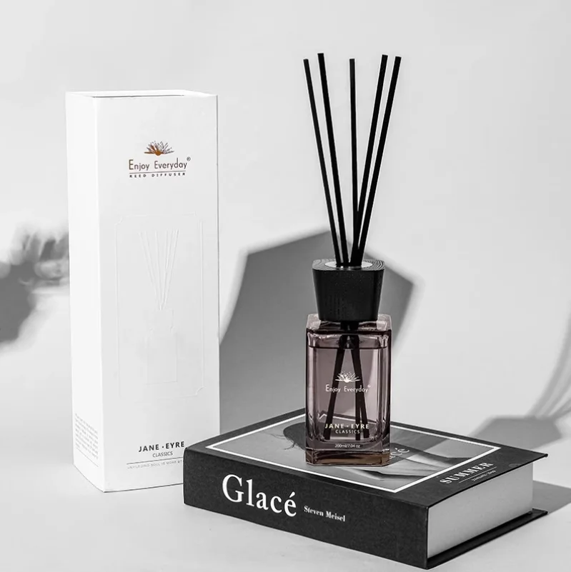 New Arrive Luxury Gift Box Elegant Box Packaging Air Freshener Home Fragrance Reed Diffuser Set