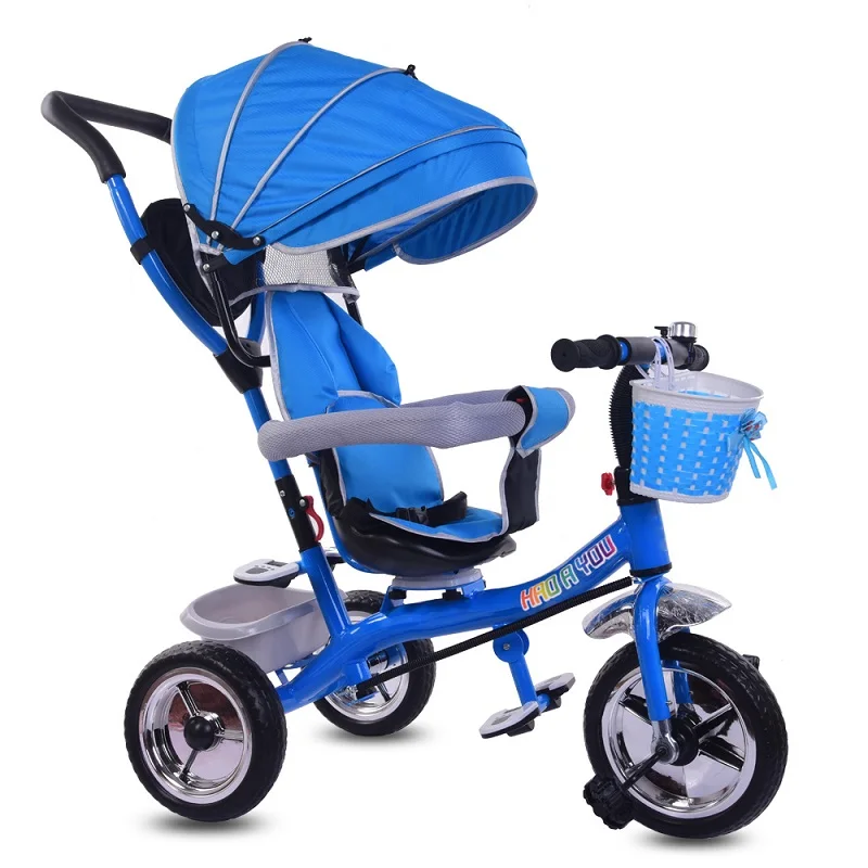 Kids Tricycle Trike Foldable Baby Stroller Tricycle In Foldable