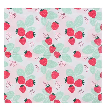 Fruit napkin manufacturers customized a variety of patterns napkins