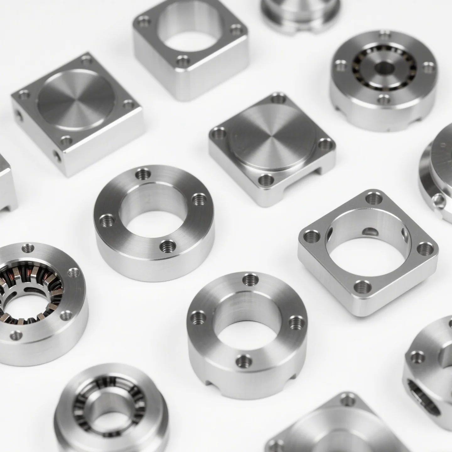 Ningbo Aluminum Alloy Die Casting Factory's CNC Machining Services Polishing Electroplating Customizations for Mold End Cover
