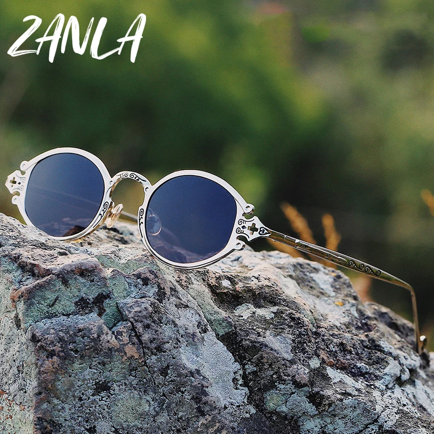 ZANLA Designer Metal Sunglasses - Retro Vintage Steampunk ZANLA Designer Metal Sunglasses - Retro Vintage Steampunk