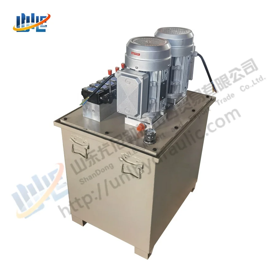 Customized Multi-function Ac 220 Volt Two Way Hydraulic Pump Station Power Unit
