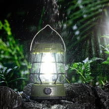 Chinese Factory Waterproof Portable Dimmable Outdoor Led White Lamp Led Solar Charging Camping Lamp