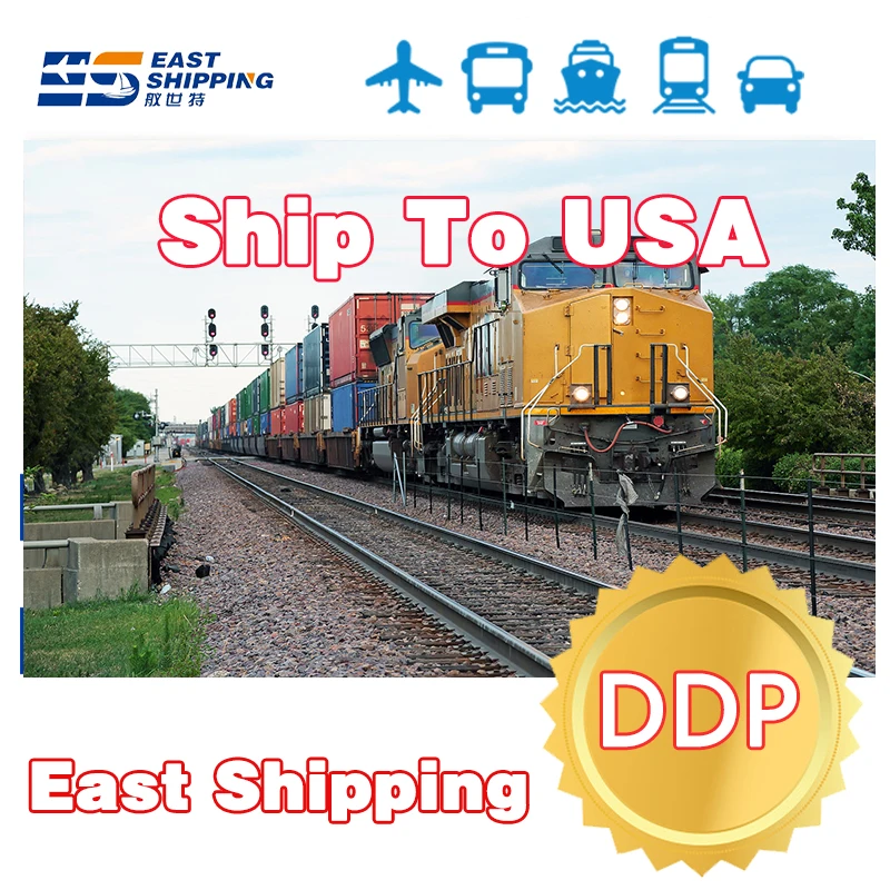 Railway Freight Forwarder Cargo Agency Transitario Agente De Carga Shipping Agent To Us