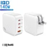 1U3C 140W Fast Charger US