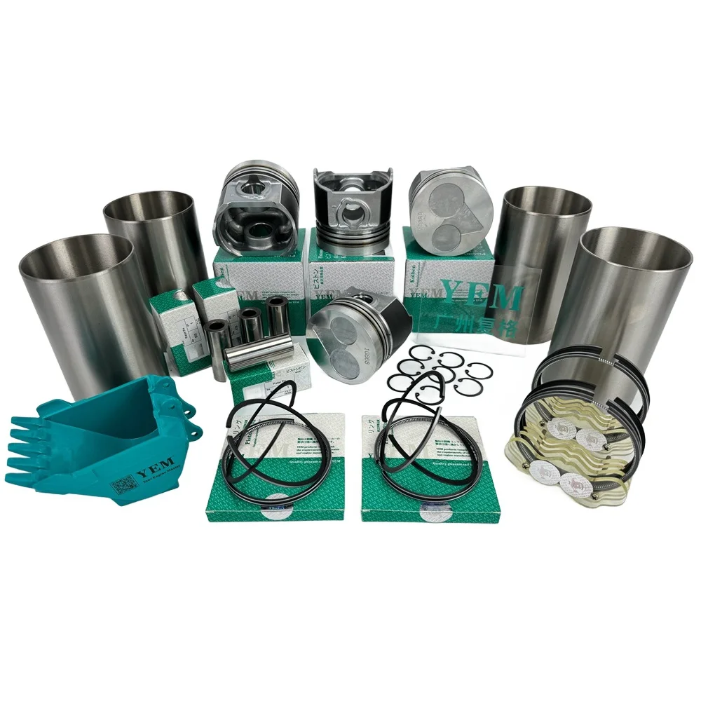 3TN78 3TNA78 3TNB82 3TNB84 Cylinder Liner Kit for Yanmar Engine Rebuild Kit