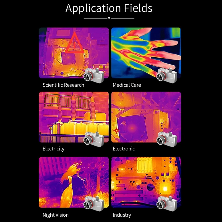 Infiray T3 Pro Phone Infrared Thermal Imager Monocular Hunting Detector