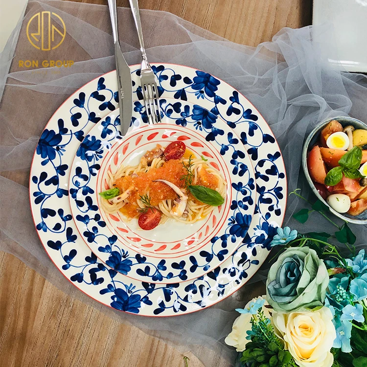 Hochwertiges Italienisches Design Keramik Geschirr Geschirr Set Geschirr Für Restaurant Hotel