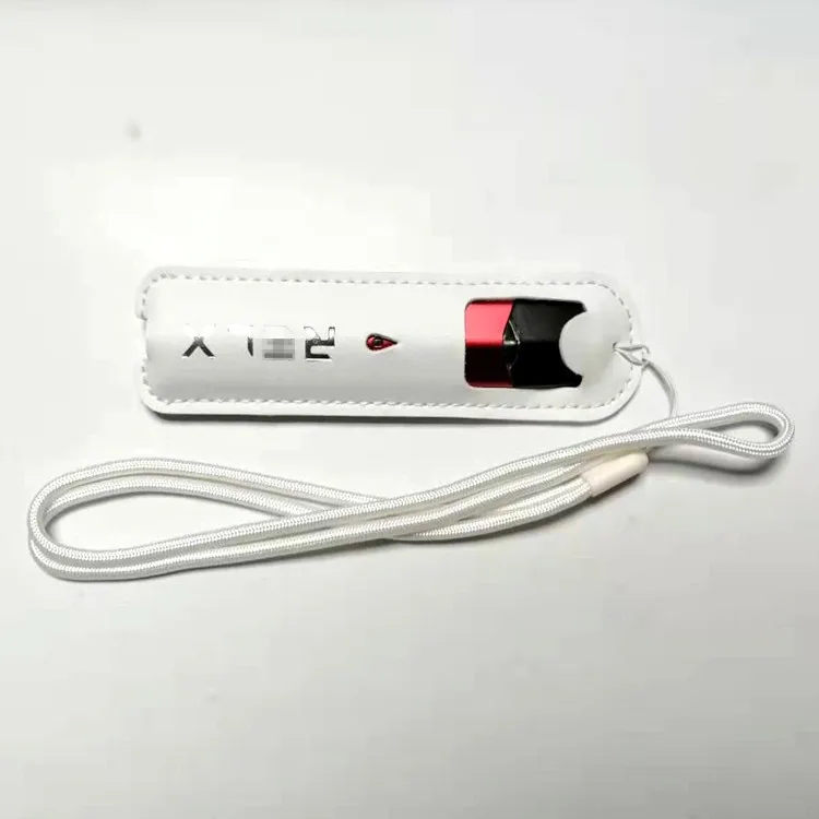 Китайская фабрика, оптовая продажа, аксессуары для электронных сигарет, защитный чехол для ручки из искусственной кожи, шнурок для комплекта системы relx pod