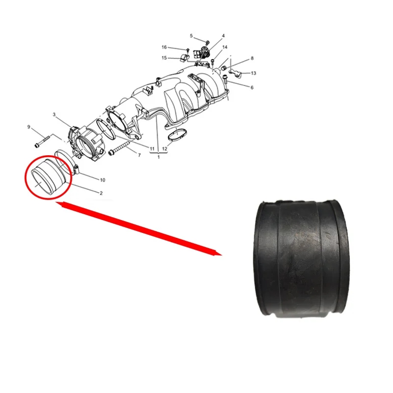 Intake Manifold Spacer for Maserati Quattroporte Ghibli Levante OE ...
