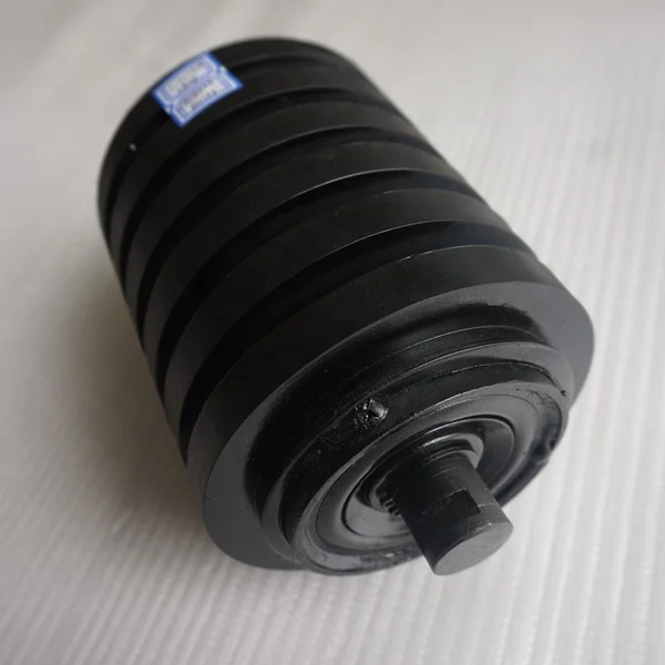 Belt Conveyor Flame Retardant Buffer Impact Idler Roller