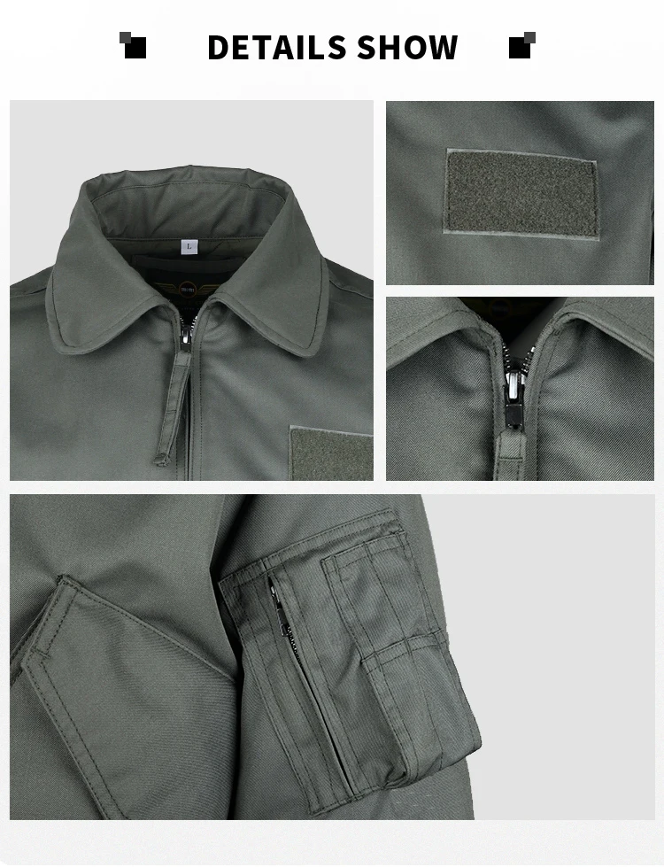 Pilot Flight Jacket Nomex Fire Resistant
