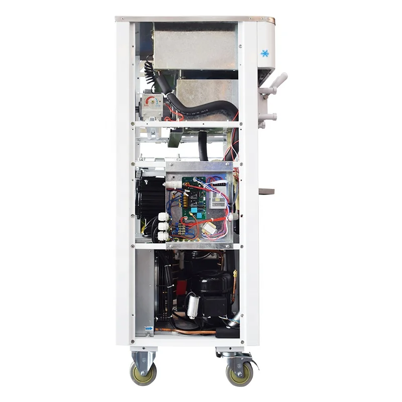 Машина для производства мягкого мороженого Oceanpower дешевая с предварительной охлаждением и насосной подачей (опция)