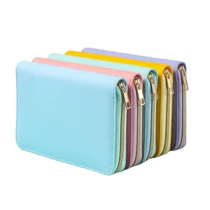 Factory New Design PU Bag With Zipper Hot Selling Journal Notebook for Travel