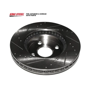 KINGSTEEL OEM 43512-12621 4ZZ-FE 3ZZ-FE Auto Parts Car Rotor Brake Disc for TOYOTA COROLLA RUNX Saloon NDE12 ZZE12 ZDE12 E12J